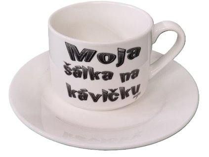 Šálka na kávu s vtipným motívom 170ml