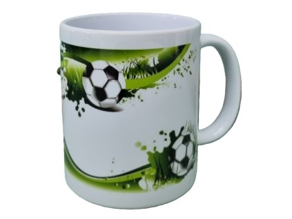 Hrnček keramický s potlačou  FUTBALOVÁ LOPTA 330ml