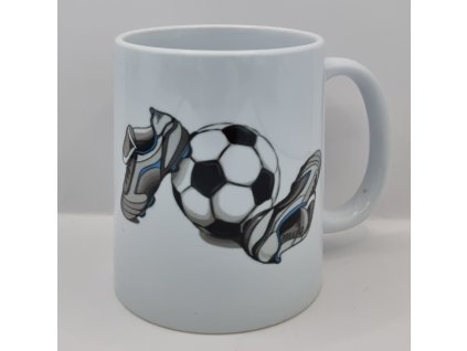 Hrnček keramický s potlačou  FUTBAL 330ml