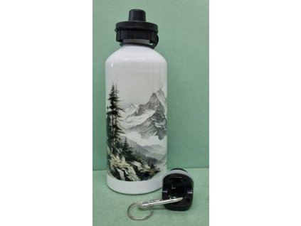 Turistická fľaša s motívom Príroda 600ml