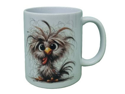 Hrnček keramický s potlačou Sliepka 330ml