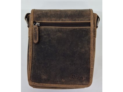 Pánska kožená taška crossbody 23/19cm