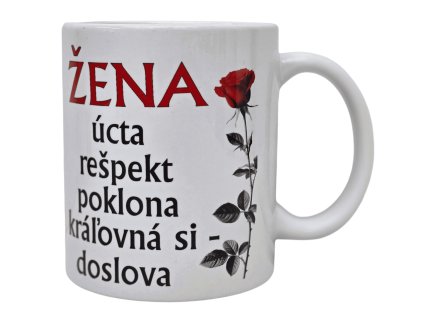 Hrnček keramický s potlačou pre všetky ženy