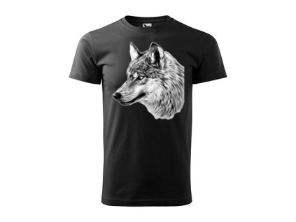 Tričko s motívom Vlk ČV1