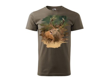 Tričko s motívom Jeleň FJ3
