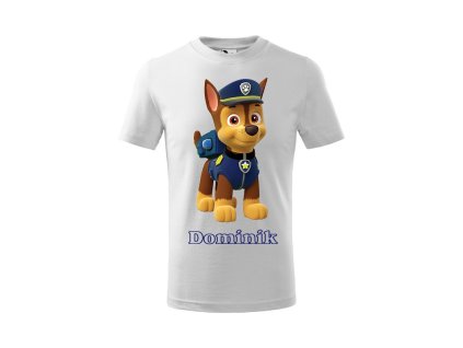 Tričko detské s motívom Paw Patrol Chase