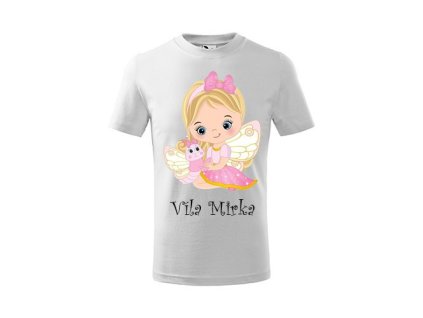 Tričko detské s motívom Víla 4