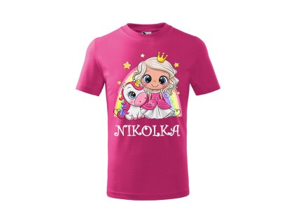 Tričko detské s motívom Jednorožec