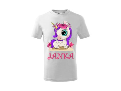 Tričko detské s motívom Jednorožec 2