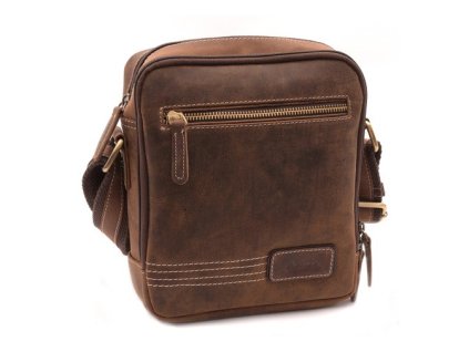 Pánska kožená taška crossbody 22/18cm