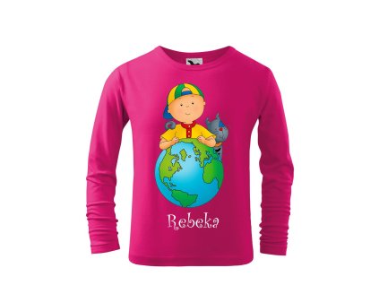 Tričko detské s rozprávkovým motívom  Volám sa Kajo DR