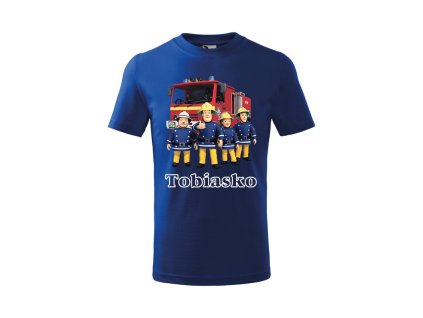Tričko detské s motívom Požiarnik Sam 2
