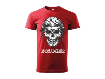 Tričko s motívom SOLDIER