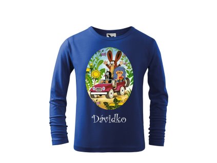 Tričko detské s rozprávkovým motívom  Krtko