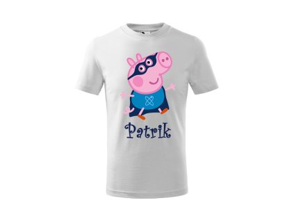 Tričko s motívom Prasiatko Peppa Tom