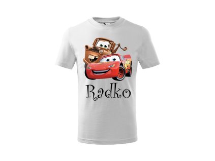 Tričko detské s motívom Autá 2
