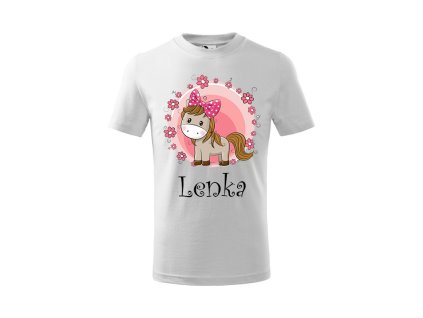 Tričko detské s motívom Koník