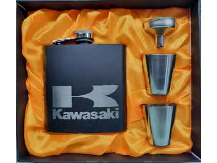 Ploskačka Kawasaki SADA 2 poháriky a lievik