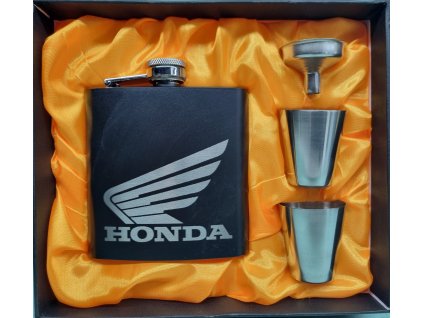 Ploskačka Honda SADA 2 poháriky a lievik