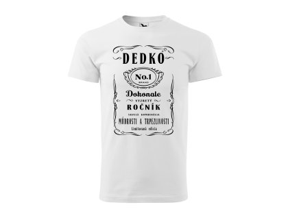 Tričko s motívom Dedko dokonale vyzretý ročník