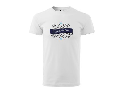 Tričko s motívom Najlepší tatino