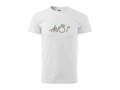 Tričko s motívom  Áno?