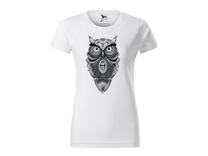 Tričko s motívom Sova