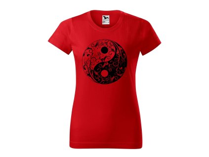 Tričko s motívom Mandala  Jin Jang