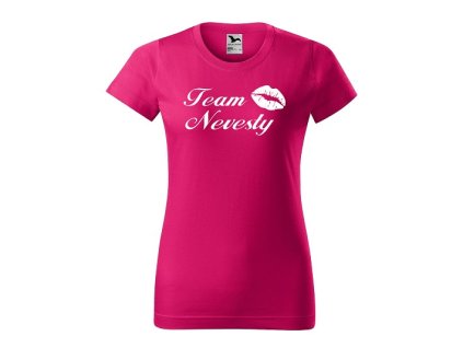 Tričko s motívom Team nevesty