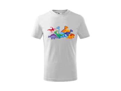 Tričko detské s motívom Dinosaurus