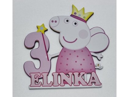 Zápich na tortu  Peppa