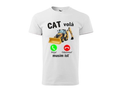 Tričko s motívom  CAT volá