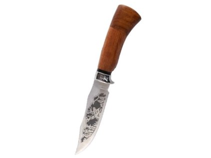 Poľovnícky nôž motív jeleň 27,5/13,5cm + puzdro