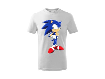 Tričko detské s motívom Ježko Sonic 2