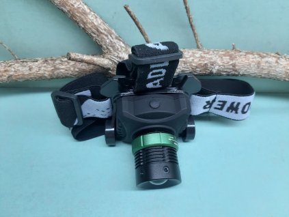 Čelovka nabíjacia headlamp 3 módy svietenia +zoom
