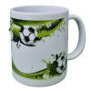 Hrnček keramický s potlačou  FUTBALOVÁ LOPTA 330ml