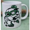 Hrnček keramický s potlačou  FUTBAL 330ml
