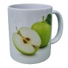Hrnček keramický s potlačou  JABLKO zelené 330ml