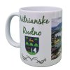 Hrnček keramický s potlačou Nitrianske Rudno priehrada 330ml