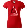 Tričko dámske s vianočným motívom Rodinka úžasných Veselé Vianoce