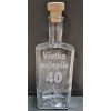 Darčeková fľaša Všetko najlepšie "40" 1000ml