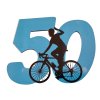 Zápich na tortu s motívom Pre cyklistu "50"