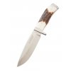 Poľovnícky pracovný nôž rukoväť z parohu 20/10cm + púzdro