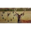 Nástenné hodiny  Jeleň 60x30cm