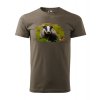 Tričko pánske s poľovníckym motívom Jazvec FJZ2
