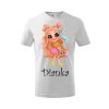 Tričko detské s motívom bábika Hairdorables 4