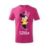Tričko detské s motívom Minnie žltá