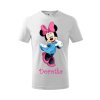 Tričko detské s motívom Minnie modrá