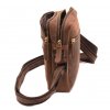 Pánska kožená taška crossbody 20/19cm