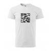 Tričko s motívom QR -kód víno nevyšúchané